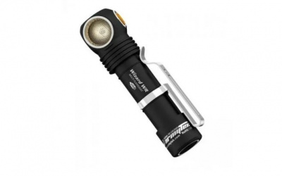 Фонарь налобный Armytek Wizard WR Magnet USB + 18650, Теплый и красный свет, 1000 лм и 250 лм — интернет-магазин «Комбат»