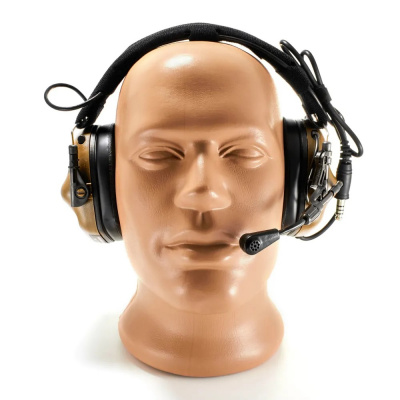 Наушники активные EARMOR M32 MOD3-TN (tan)  (с гарнитурой,  шумодавление активный - 84ДБ/пассивный - 22ДБ) — интернет-магазин «Комбат»