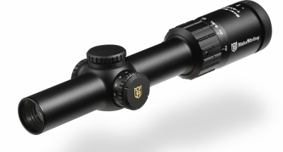 Фото  Boar Eater 1-4x24 сетка 4А, 30 мм, подсветка красным, азотозаполненный NSBE1424