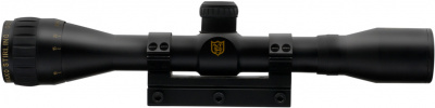 Фото  Air King 4-12x42 IR сетка HMD (Half Mil Dot), 25,4 мм, подсветка красным, моноблок на ласточкин хвост, азотозаполненный NGRAI41242