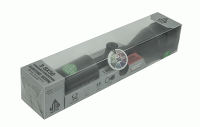Фото  Оптический прицел Leapers UTG 3-9X50 1" Hunter Scope, AO, 36-color Mil-dot, QD Rings SCP-U395AOIEWQ
