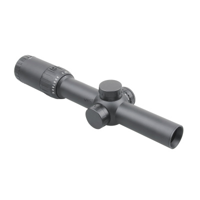 Фото  Constantine 1-10x24, сетка Tactical Dot MOA, 30мм, широкоугольный, азотозаполненный, подсветка красным (SCOC-31) 