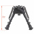 Сошки Vector Optics 6-9”  для установки на антабку (регулируемые,фиксация рычагом, +переходник на weaver) высота от 15 до 23см (SCBPS-04) — интернет-магазин «Комбат»