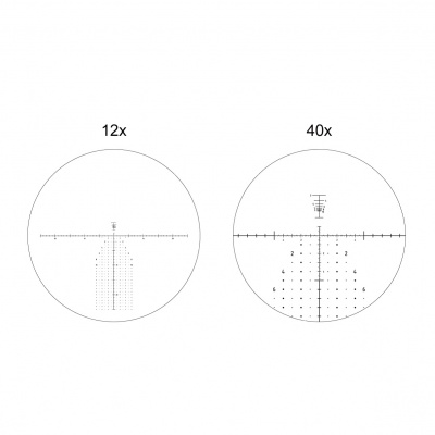 Труба зрительная Vector Optics Continental 12-40x60 ED (SCSS-02) с сеткой — интернет-магазин «Комбат»