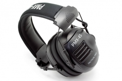 Наушники активные PMX-45 Tactical PRO (black) (активный режим - шумодавление 85ДБ, пассивный режим - шумоподавление 27ДБ) — интернет-магазин «Комбат»