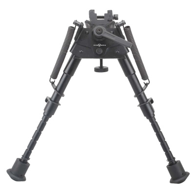 Сошки Vector Optics 6-9”  для установки на антабку (регулируемые,фиксация рычагом, +переходник на weaver) высота от 15 до 23см (SCBPS-04) — интернет-магазин «Комбат»