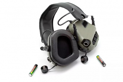 Наушники активные EARMOR ME 4 GN (green) (активный режим - шумодавление 82ДБ, пассивный режим - шумоподавление 22ДБ) — интернет-магазин «Комбат»