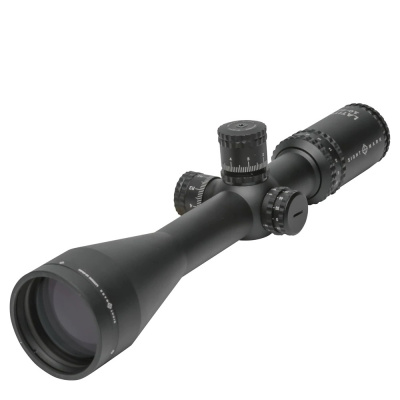 Фото  Оптический прицел Sightmark Latitude 10-40x60 Benchrest, D34 мм, 2-ая фокальная плоскость, Zero Stop, подсветка сетки зеленая/красная (SM13044BR)