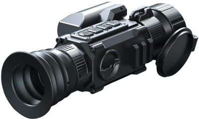 Тепловизионный прицел PARD SA62-35LRF (2.2-17.6х, объектив 35мм, сенсор 640x480, 12 мкм, 50 Гц, чувствительность<25mK, обнаружение до 2900м) — интернет-магазин «Комбат»