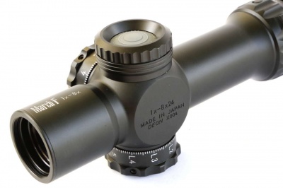 Фото  Оптический прицел March 1-8x24 Short с подсветкой, сетка FMC-1, 0.1MIL (D8SV24FIML)