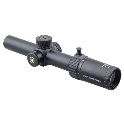 Фото  Taurus 1-6x24 FFP, сетка Tactical Dot Mil, 30 мм, тактические барабаны, азотозаполненный, с подсветкой (SCFF-27)