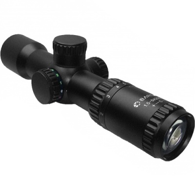 Фото  Оптический прицел Combat 1,5-5x32 EGC IR  (30мм) Mil-Dot (2-х цв.подсветка - красная и зеленая)