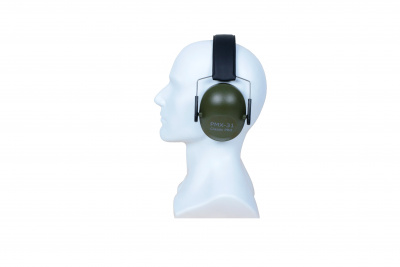 Наушники пассивные PMX-31 Classic PRO (green) (пассивный режим - шумоподавление 25ДБ) — интернет-магазин «Комбат»