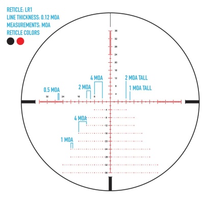 Фото  Оптический прицел Sightmark Citadel 3-18x50 LR2 подсветка сетки, водонепроницаемый (SM13039LR2)