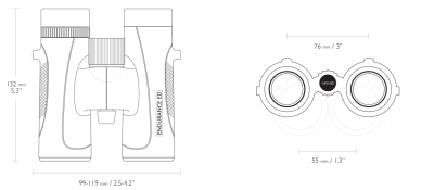 Бинокль Hawke Endurance ED 10x32 WP (36202) — интернет-магазин «Комбат»