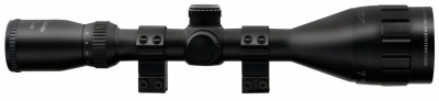 Фото  Mounmaster 4-12x50 AO IR сетка HMD (Half Mil Dot), 25,4 мм, кольца на ласточкин хвост, подсветка красным/зеленым, отстройка от параллакса, азотозаполненный NMMI41250AON