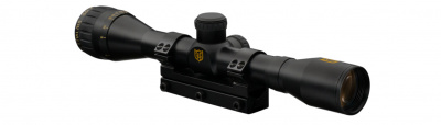 Фото  Air King 4x32 IR сетка HMD (Half Mil Dot), 25,4 мм, подсветка красным, моноблок на ласточкин хвост, азотозаполненный NGRAI432