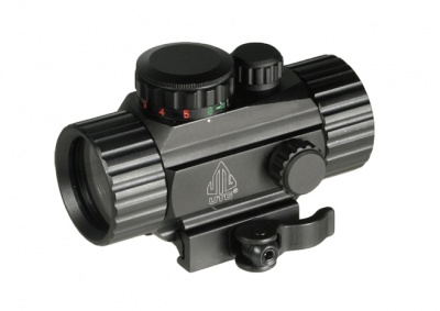 Коллиматорный прицел Leapers 1x30 UTG 4" Compact ITA Red/Green Circle Dot Sight c интегрированным креплением на Weaver SCP-RG40CDQ — интернет-магазин «Комбат»