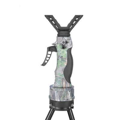 Опора для оружия FIERYDEER 1 нога (монопод) Gen.5 камуфляжный, высота до 1.65м, поворот основания на 360º — интернет-магазин «Комбат»