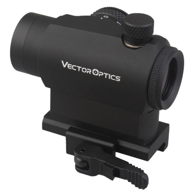 Коллиматорный прицел  Vector Optics MAVERICK 1x22 3MOA быстросъёмный на Weaver (SCRD-12) — интернет-магазин «Комбат»