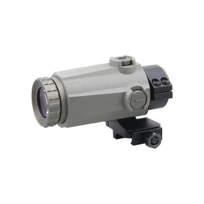 Увеличитель Maverick-III 3x22 Magnifier SOP, 3х-кратное увеличение, Weaver, откидной, прорезиненный, цвет FDE (SCMF-32) — интернет-магазин «Комбат»