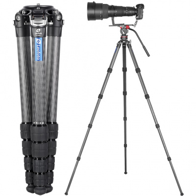 Штатив трипод Leofoto LM-365C CARBON (размер в собранном виде 490 мм,макс.высота 1540 мм,мин.80 мм,вес 1,97 кг. резьба 3/8) — интернет-магазин «Комбат»