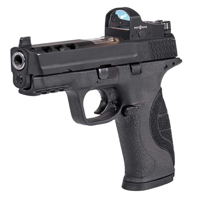 Коллиматорный прицел Sightmark Mini Shot Pro Spec Reflex sight  красная точка 5МОА, крепление на Weaver (SM26006) — интернет-магазин «Комбат»
