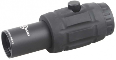 Увеличитель Vector Optics Maverick 5x26 Magnifier, 5x-кратное увеличение, Weaver, откидной, прорезиненый (SCMF-15) — интернет-магазин «Комбат»
