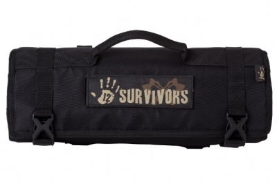 Набор для выживания 12 Survivors Knife Rollup Kit TS42001B — интернет-магазин «Комбат»