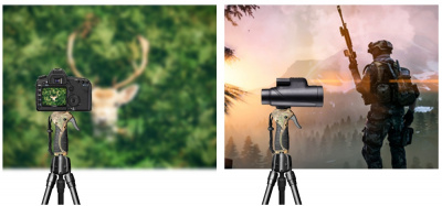 Опора для оружия FIERYDEER  3ноги (тринога) Gen.5 камуфляжный, высота до 1.5м, поворот основания на 360º — интернет-магазин «Комбат»
