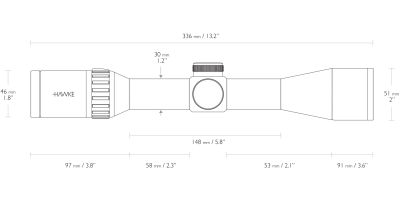 Фото  Endurance 30 WA 1.5-6x44 IR (L4a) (подсветка точки красным) широкоугольный    16310