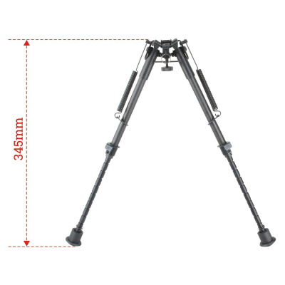 Сошки Vector Optics 9-13.5” для установки на антабку (карбон,регулируемые, фиксация рычагом,+переходник на weaver) высота от 22 до 34см (RSCFP-09) — интернет-магазин «Комбат»