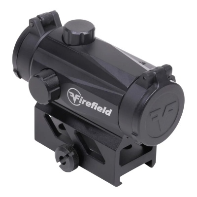 Коллиматорный прицел Firefield Impulse Compact RED DOT Sight W/RED LASER красный/зеленый, закрытый 1х22, Circle dot, Weaver (FF26029) — интернет-магазин «Комбат»