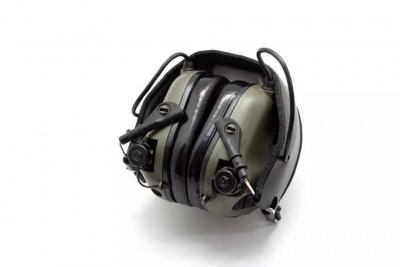 Наушники активные EARMOR ME 4 GN (green) (активный режим - шумодавление 82ДБ, пассивный режим - шумоподавление 22ДБ) — интернет-магазин «Комбат»