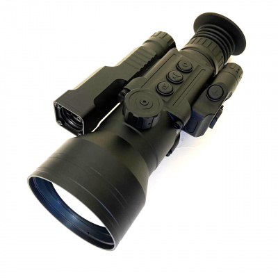 Тепловизионный прицел Venox Patriot 2.0 640 F75 LRF  (3x75, 75/F1.0, 50Гц, 12мкм, 640х480, дальномер до 1200м, дальность обнаружения до 3800м) с записью — интернет-магазин «Комбат»
