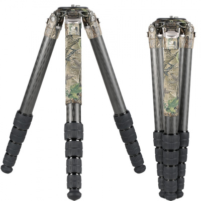 Штатив трипод Leofoto LM-365C Camouflage CARBON (размер в собранном виде 490 мм,макс.высота 1540 мм,мин.80 мм,вес 1,97 кг. резьба 3/8) — интернет-магазин «Комбат»