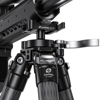 Штатив трипод Leofoto ST-364C CARBON (верх LSC-50 Weaver/Arca, размер в собранном виде 620 мм, макс.высота 1640мм, мин.120 мм, вес 2,1 кг.) — интернет-магазин «Комбат»