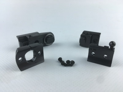 Поворотный кронштейн Rusan Zastava M70,Mauser 98  на шину Zeiss VM/ZM H17  0028-ZM-17 — интернет-магазин «Комбат»