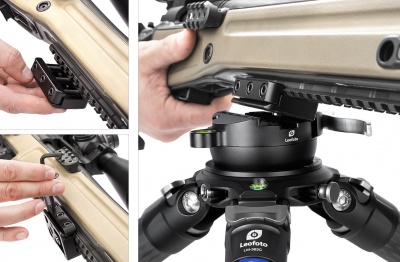 Площадка под планку Weaver Leofoto GS-1 — интернет-магазин «Комбат»
