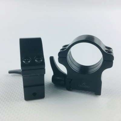 Быстросъемные кольца Rusan Prism 19мм (CZ550) на 25,4мм H15 рычажные  011-19-25,4-15-R — интернет-магазин «Комбат»