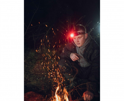 Фонарь налобный Armytek Wizard С2 WR Magnet USB, холодный и красный свет, 1100 лм и 230 лм — интернет-магазин «Комбат»