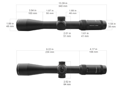 Фото  Оптический прицел Vector Optics Forester 2-10x40, сетка L4a, 30 мм, азотозаполненный, с подсветкой (SCOM-02P)