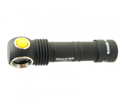 Фонарь налобный Armytek Wizard WR Magnet USB + 18650, Теплый и красный свет, 1000 лм и 250 лм — интернет-магазин «Комбат»