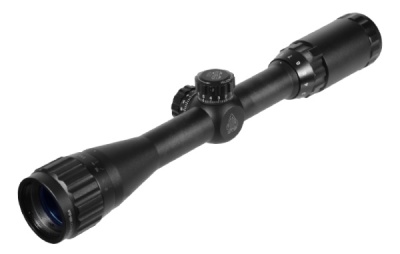 Фото  Оптический прицел Leapers UTG 3-9X32 1" Hunter Scope, AO, TF2+, Mil-dot, Airgun Rings SCP-U392AODT2