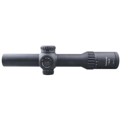 Фото  Continental X6 1-6x28 Tactical FFP,  сетка BDC & Wind, 34 мм,  тактические барабаны, Zero Stop, азотозаполненный, с подсветкой  (SCFF-31)