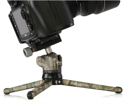 Штатив трипод настольный Leofoto MT-01+LH-25 Camouflage CARBON (Arca-Swiss, размер в собранном виде 218 мм,мин.113 мм,вес 0,34 кг. резьба 3/8) — интернет-магазин «Комбат»