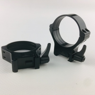 Кольца Rusan быстросъемные Weaver на 40мм H14 рычажные  (050-40-14-R) — интернет-магазин «Комбат»