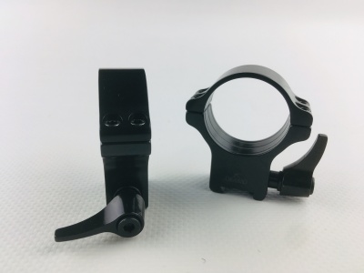 Кольца Rusan быстросъемные Prism 11мм на 30мм H15 рычажные  (011-11-30-15-R) — интернет-магазин «Комбат»