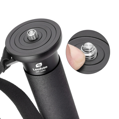 Монопод Leofoto MP-366C CARBON (размер в собранном виде 440 мм,макс.высота 1650 мм,вес 585 гр. резьба 3/8) — интернет-магазин «Комбат»