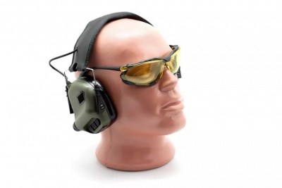 Наушники активные EARMOR ME 4 GN (green) (активный режим - шумодавление 82ДБ, пассивный режим - шумоподавление 22ДБ) — интернет-магазин «Комбат»